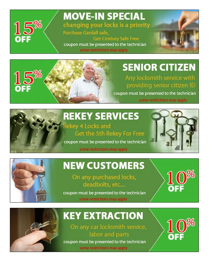 All Day Locksmith Service Hopedale, MA 508-409-6363 All Day Locksmith Service Hopedale, MA 508-409-6363 - coupon23-set-five